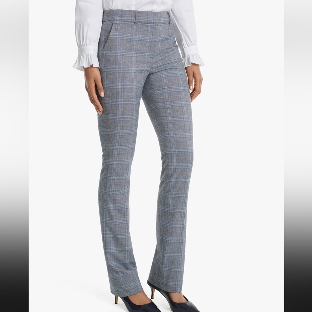 Plaid Slim Pants